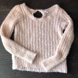 dELiA*S Fluffy Sweater Light Pink
